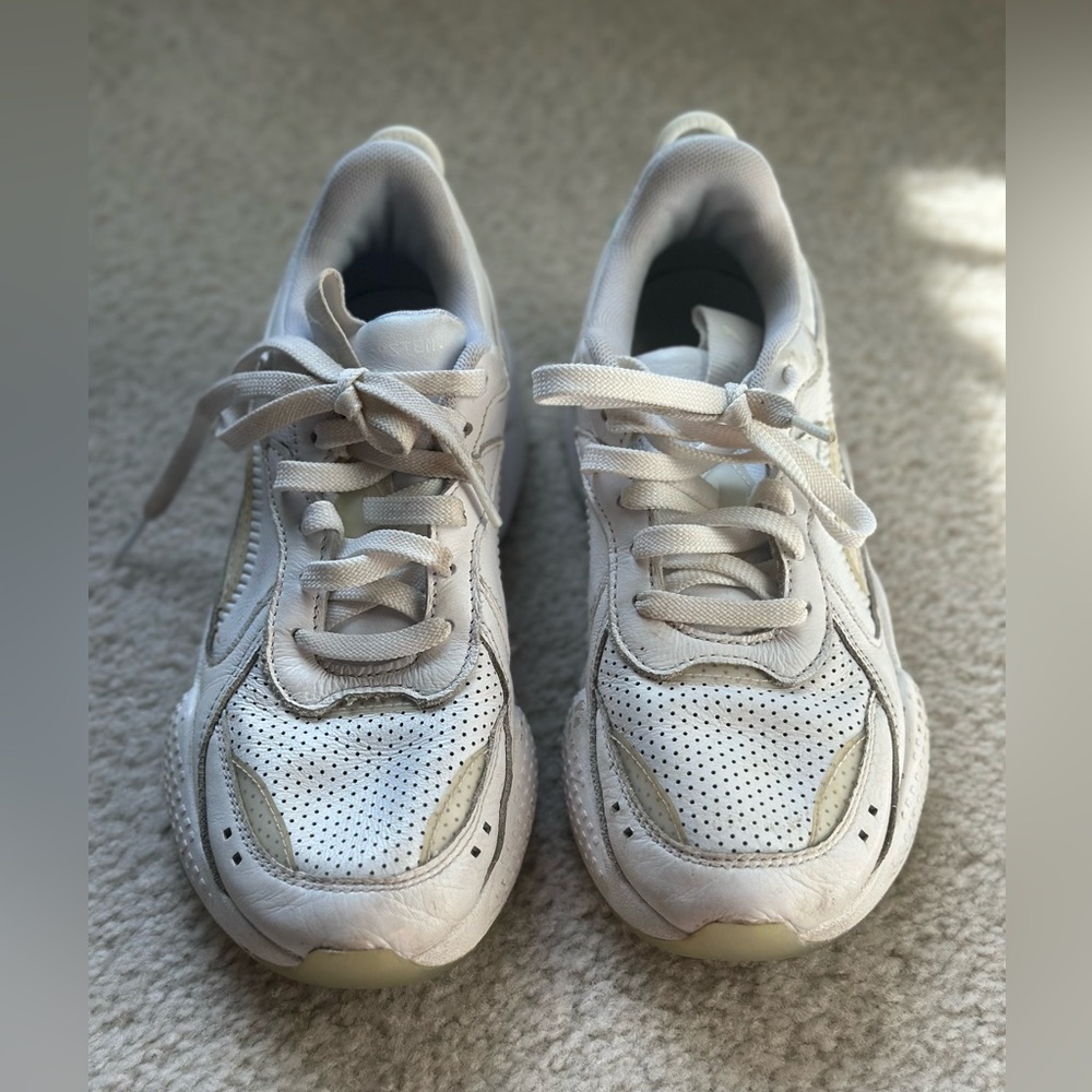 Puma White Athletic Sneakers